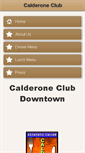 Mobile Screenshot of calderoneclub.net